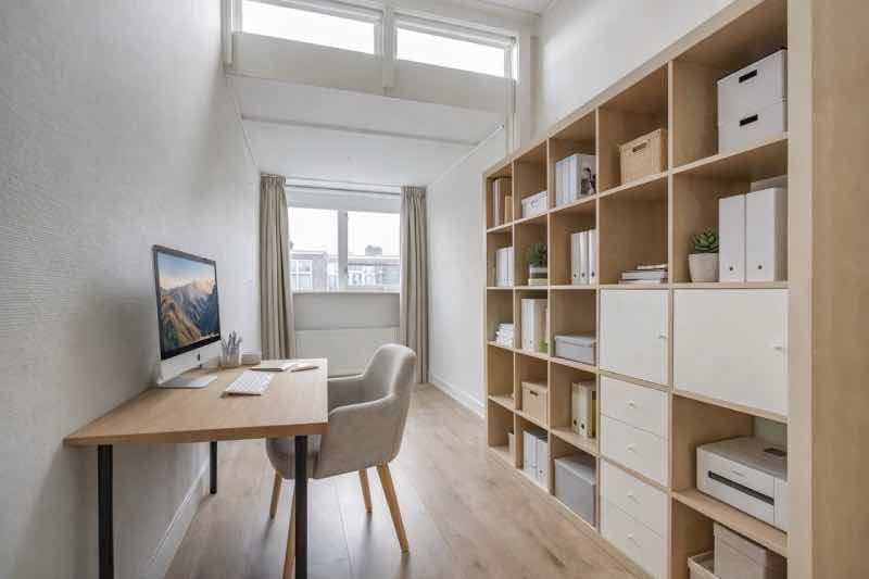 After: gestylede visualisatie slaapkamer